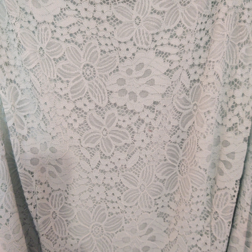 Light green dress